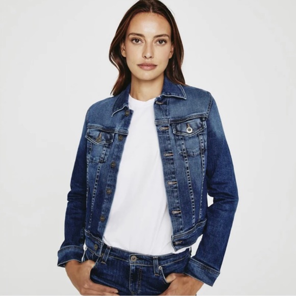 AG Adriano Goldschmeid Robyn Denim Jean Jacket brand new, never worn! - Picture 1 of 11